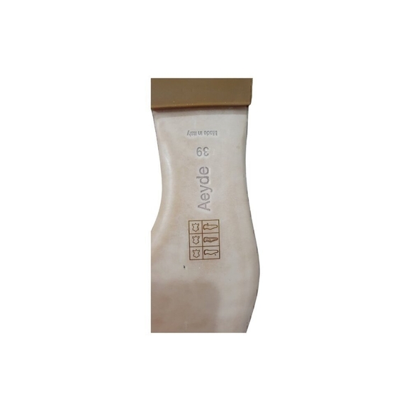 Aeyde Uma Leather Mary-Jane Flats Size EUR 39/USA 8 - Picture 8 of 9